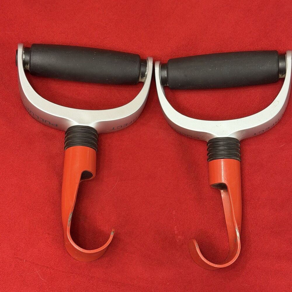 Perfect Pullup Handles Set of 2 Swivel Handle Workout Home Gym Training Pull-up